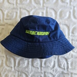 Billie Eilish Official Authentic Navy Blue Logo Adult Bucket Hat Cap One Size